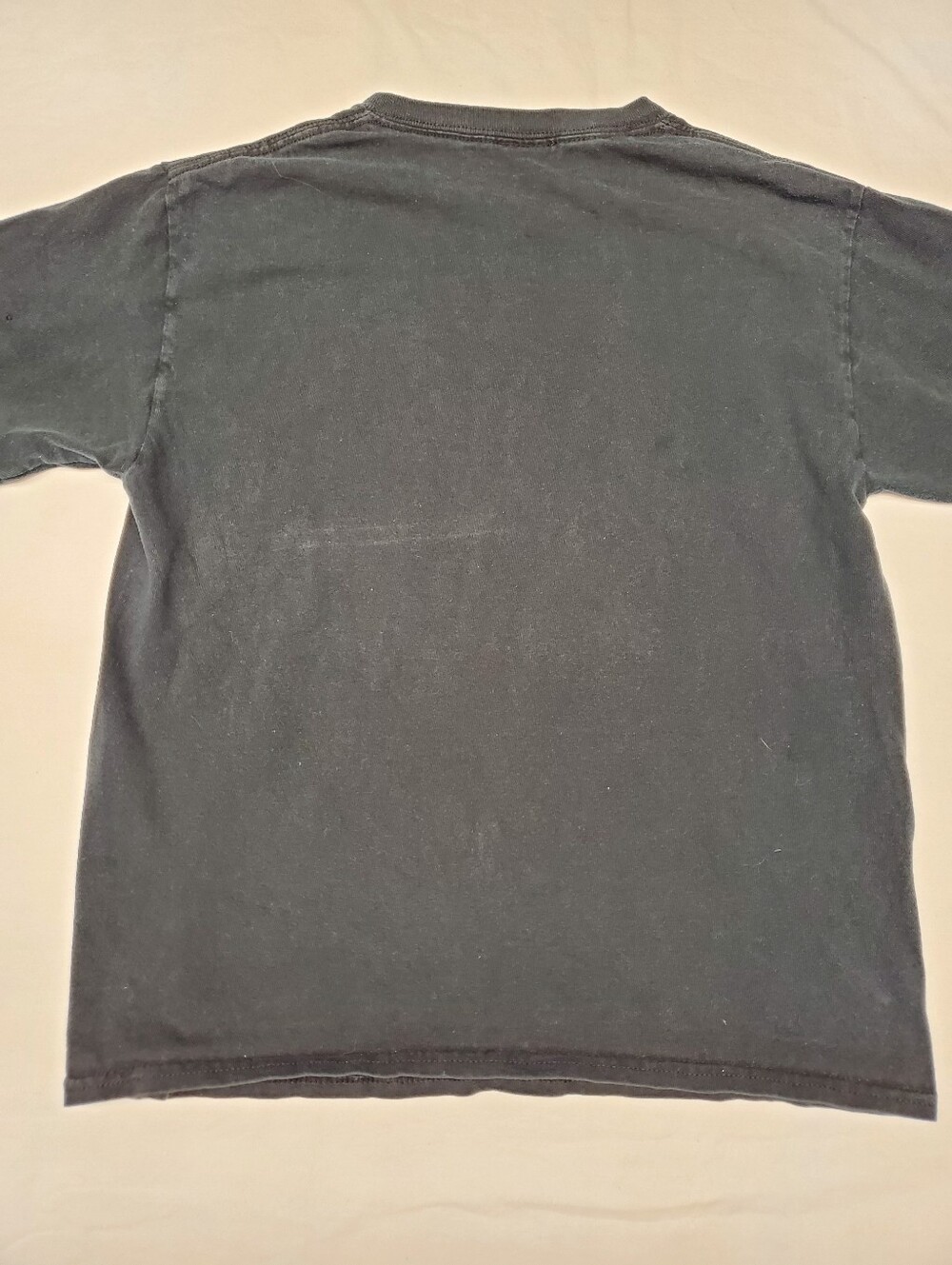 Thrasher Skateboard Magazine Tee Black Faded Vintage Style Youth XL - Picture 5 of 5
